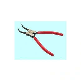 Клещи для снятия внутренних стопорных колец TLX 200 мм, изогнутые, с дек. руч. JS91004-8 66579