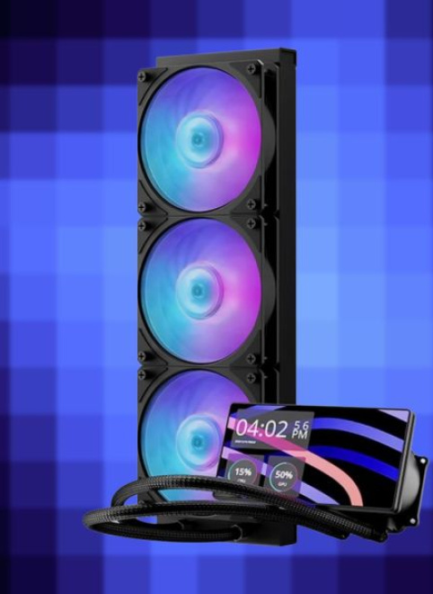 Cooler Master выпустила необычную СЖО со «смартфонным» дисплеем