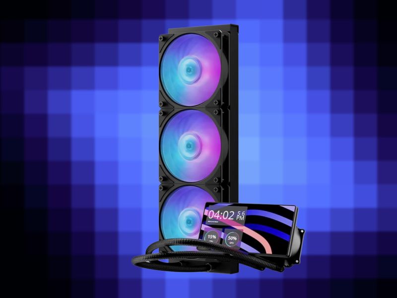 Cooler Master выпустила необычную СЖО со «смартфонным» дисплеем