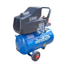 Компрессор масляный Redbo ACO-25/1600 коаксиальный, 1,6кВт, 198л/мин, 25л 39777