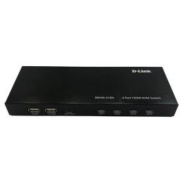 D-Link DKVM-410H/A2A 4-портовый KVM-переключатель с портами HDMI и USB