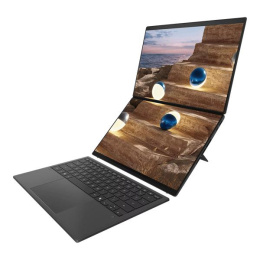 Ноутбук ASUS Zenbook Duo UX8407AA-SN197X Intel Core Ultra X9 388H/LPDDR5X 32GB 2TB/Intel Arc Graphics /14" 3K 2880 x 1800 OLED 16:10 TOUCH,WiFi 7+BT 5.4/ WIN11 PRO/1.65 kg/Moher Gray/Stylus+Sleeve (90NB16V1-M00900)