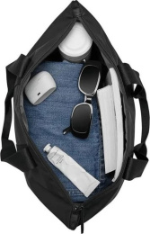 Сумка через плечо Gaston Luga Dash Tote (черный) DSDWTTBK унисекс, повседневное, стиль базовый гардероб, полиэстер/полиуретан, 2 внутренних отделений, цвет черный, высота 320 мм, ширина 255 мм, глубина 150 мм