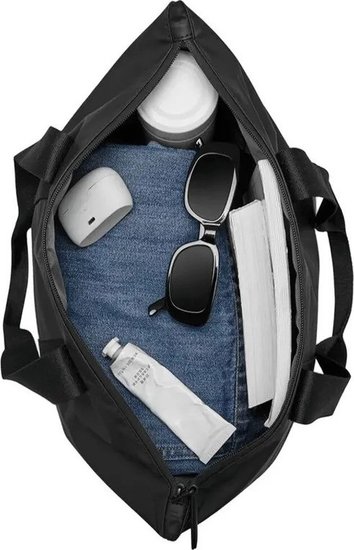 Сумка через плечо Gaston Luga Dash Tote (черный) DSDWTTBK унисекс, повседневное, стиль базовый гардероб, полиэстер/полиуретан, 2 внутренних отделений, цвет черный, высота 320 мм, ширина 255 мм, глубина 150 мм