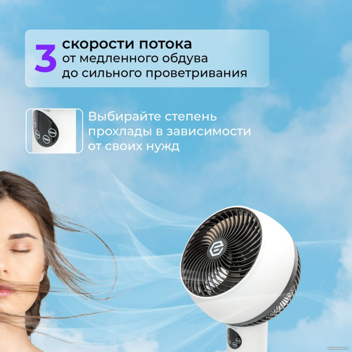 Напольный вентилятор EVOLUTION AirLeaf AL-303R
