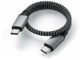 Кабель Satechi USB4 C to C длина 25 см. Цвет: серый космос