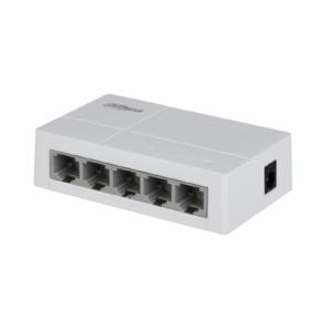 Коммутатор Dahua 5-port 10/100M RJ45 Non-PoE Switch, Plastic case