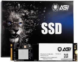 PATRIOT MEMORY Накопитель SSD AGI AI198 256GB AGI256G66AI198 M.2, PCI Express 3.0 x4, 3D TLC NAND, скорость чтения/записи: 3000/2000MB/s