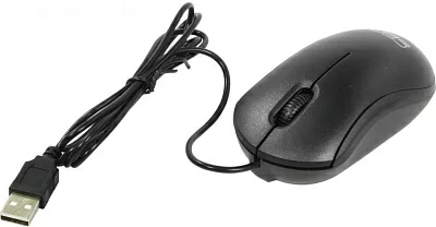 Манипулятор CBR Optical Mouse CM112 Black (RTL) USB 3but+Roll