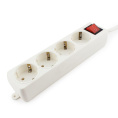 Удлинитель Гарнизон ELB-G4-W-5 4 евророзетки с выключателем и заземлением, допустимый ток 16А, длина 5м. 050890