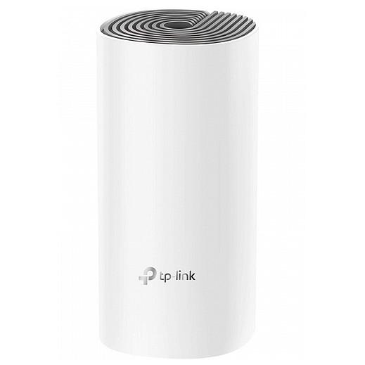 Бесшовный Mesh роутер TP-LINK Deco E4,  Wi-Fi 5,  AC1200,  2.4/5ГГц, 2 WAN/LAN, белый [deco e4(1-pack)]