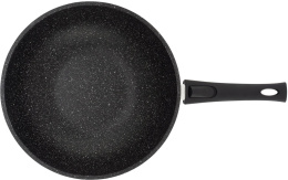 Сковорода ВОК (WOK) StarWind Chef Induction SW-CHI4028WGR, 28см, съемная ручка,  антипригарное покрытие, алюминиевая