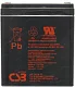 Аккумулятор CSB HR 1221W F2 (12V 5.25Ah) для UPS