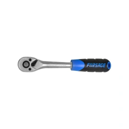 Трещотка реверсивная с резиновой ручкой Forsage, 3/8'' L-200мм 72зуб F-80233 51425 F-80233(51425)