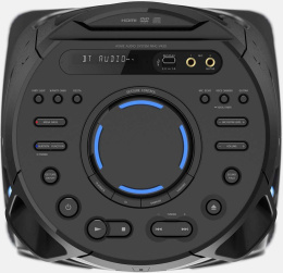 Музыкальный центр Sony MHC-V43D, с караоке, Bluetooth, FM, USB, CD, DVD, черный,