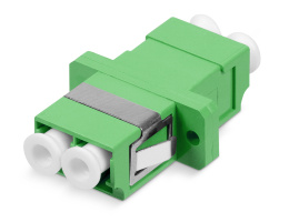 Адаптер оптический проходной DLC(APC) Cabeus LC/APC-SM одномодовый