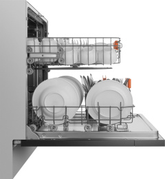 Посудомоечная машина встраив. Weissgauff BDW 6025 D Infolight полноразмерная антрацит