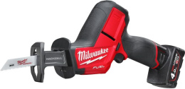 Сабельная пила Milwaukee M12 CHZ-402C 4933500571 аккумуляторная, напряжение: 12 В, частота ходов без нагрузки: 0-3000 уд/мин, стандартное оборудование: 1 лезвие, длина хода: 15.9 мм, в