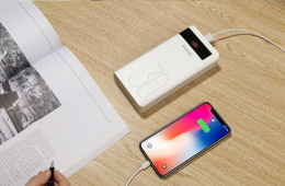 Мобильный аккумулятор Romoss Sense 8P+ 30000mAh QC3.0 18W 3A 2xUSB-A/USB-C белый