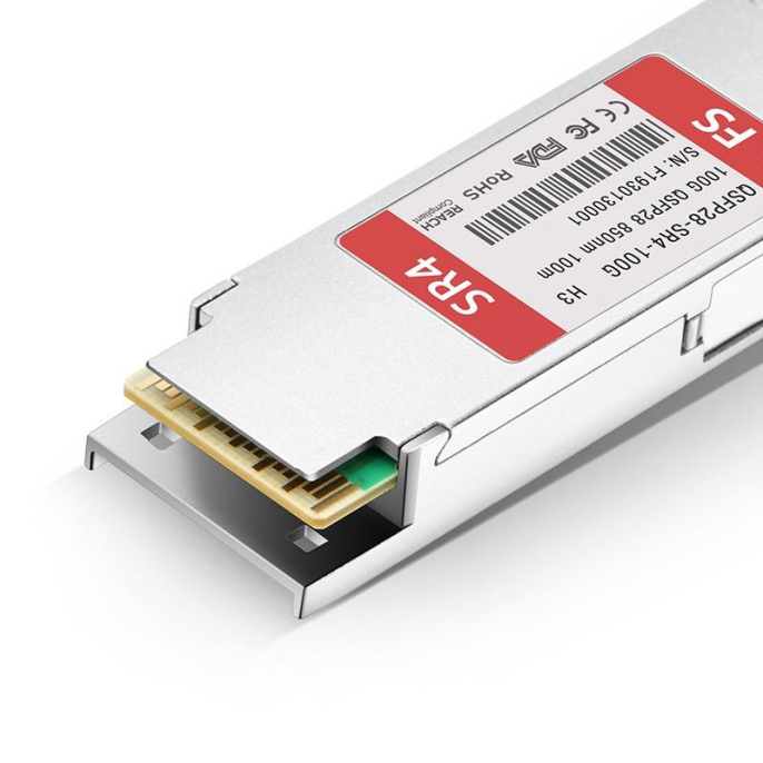 Трансивер 100G QSFP28 Optical Transceiver Module 850nm,100m OM4,SR4,MPO (QSFP-100G-SR4-MM850)