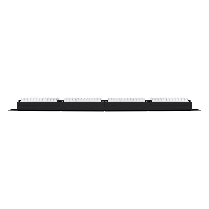 Патч-панель ExeGate EPP3-19-24-8P8C-C6-110D (19", UTP, 24 port, cat.6, KRONE&110(dual IDC), 1U, RoHS, Black, RTL) EX281080RUS