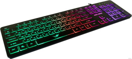 Dialog Gan-Kata Клавиатура KGK-17U BLACK - игровая с RGB-подсветкой, USB, черная