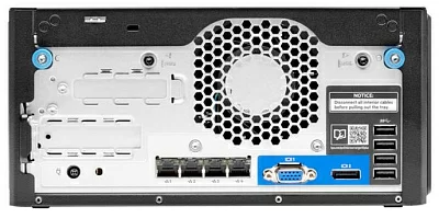 Сервер ProLiant MicroServer Gen10 Plus E-2224 NHP UMTower/Xeon4C 3.4GHz(8MB)/1x16GbU2D_2666/S100i(ZM/RAID 0/1/10/5)/1x1TB_ETY(4)LFF/1xPCI3.0/noDVD/iLO(no port)/4x1GbEth/PS180W(NHP)