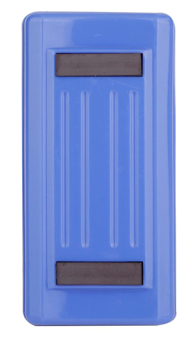 Стиратель Deli E7837 E7837 для досок ткань/пластик 11.2x5.5x4см ассорти магнитный
