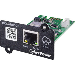 CyberPower RCCARD100 карта облачного мониторинга для 1ф устройств, проводная Ethernet