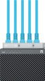 Неуправляемый коммутатор Netis ST3105C настольный/настенный, 5x100Mbit
