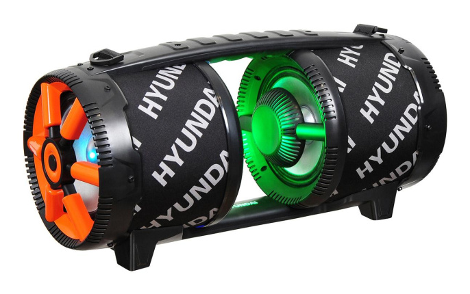 Минисистема Hyundai H-MAC220 черный 45Вт FM USB BT SD/MMC