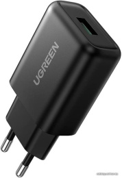 Сетевое зарядное устройство UGREEN CD122-70273, 1 USB-A, QC 3.0 18W, Black