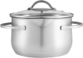Кастрюля 3.5л Polaris Solid-20C,  нержавеющая сталь, с крышкой [15132]
