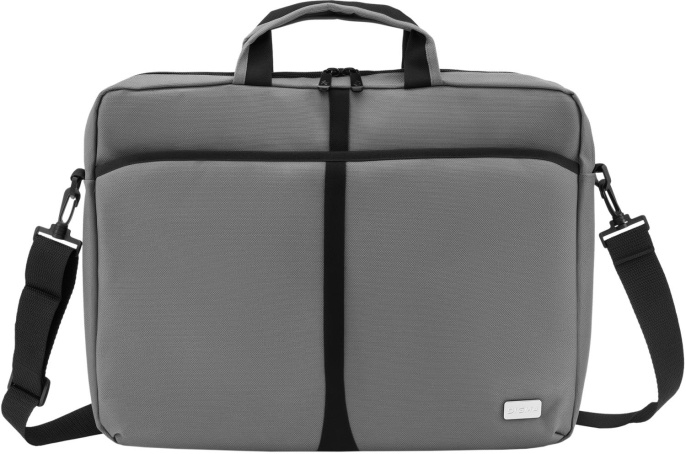 Сумка для ноутбука 17.3" Digma W-210 серый/черный полиэстер W210GBK