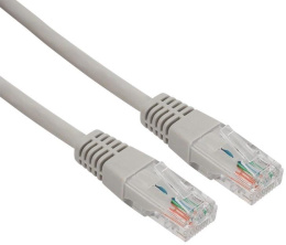 Патч-корд REXANT вилка RJ-45,  вилка RJ-45,  кат.5E,  LSZH,  1м,  серый [18-8002]