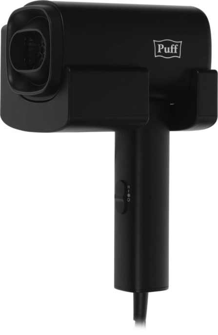 Фен PUFF 1601Bl, 1600Вт, черный