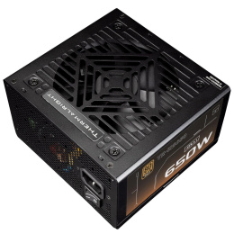 Блок питания 650W/ Power Supply Thermalright, 650W 80+ Gold ATX, 3.1, Full modular, 1x24 20+4 pin, 2xCPU 8 4+4 pin, 2xPCIe*2 8 6+2 pin, 3xSATA3, 2xMOLEX4pin, Active, 120x120mm, 150x140x86mm, APFC, OVP, UVP, SCP, OCP, OTP, OPP, black