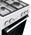 Плита Газовая Gorenje GG5A11WF белый без крышки реш.чугун