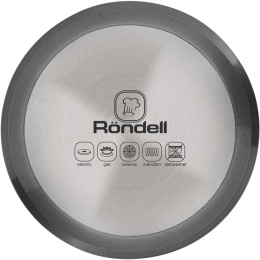 Кофеварка гейзерн. Rondell Escurion Grey RDA-1274 0.45л алюминий серый