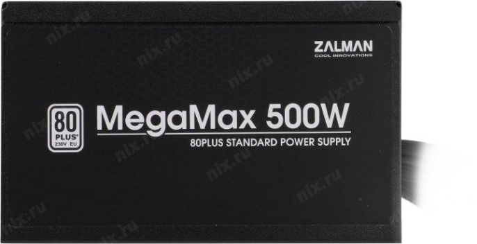 Блок питания Zalman ZM500-TXII 500W APFC, ATX 12V 2.3, 3,3V - 20А, 5V- 22А, 12V1 - 37.5А, 12V - 0,5А, Mainboard 24pin , 24+8+4 pin, 24+8 pin, 24+4 pin, 20+4 pin 2x 6 / 8-pin разъема, OVP,UVP,SCP,OPP, 120мм вентилятор, размеры: 140x150x86, вес: 1.63кг