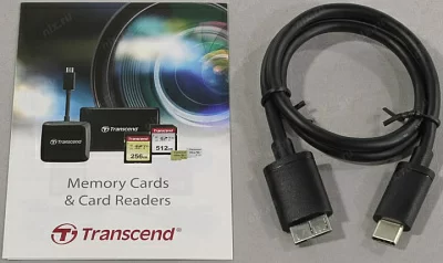 Картридер Transcend TS-RDC8K2 USB3.1 CF/SDXC/microSDXC Card Reader/Writer