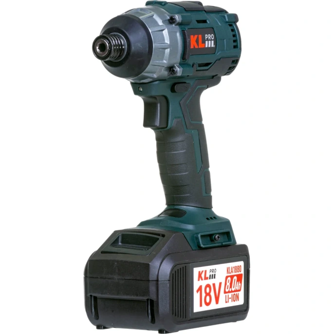Профессиональный бесщеточный винтоверт аккумуляторный KLPRO KLDV18B-80 18 v / 8.0 ah li-ion 13988