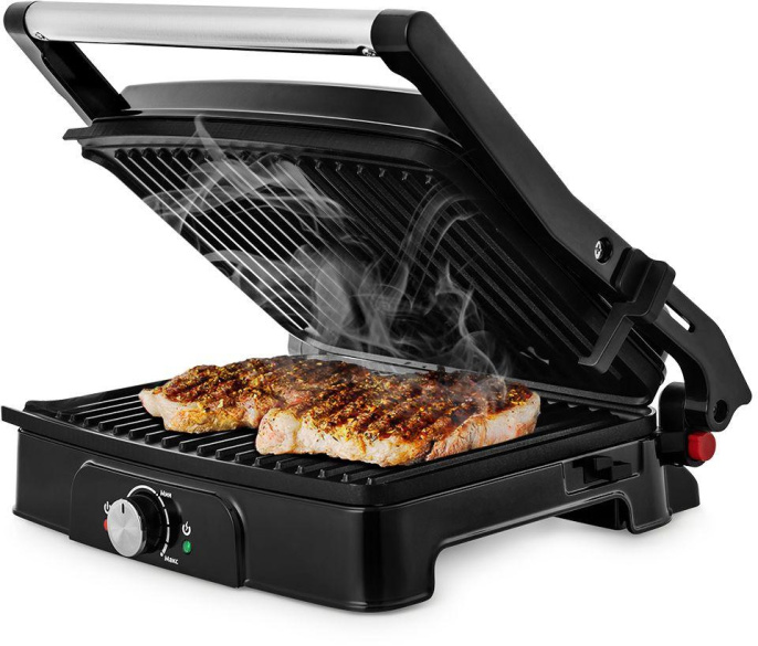 Электрогриль KitFort КТ-1655,  черный