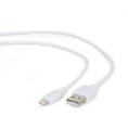Filum Кабель USB 2.0, 1 м., белый, 2 А, разъемы: USB A male - Lightning male, пакет. [FL-C-U2-AM-LM-1M-W] 894187