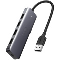 Хаб UGREEN CM219 70336 4-Ports USB-C 3.0 Hub. Цвет: серый