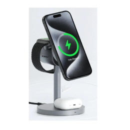 Aukey беспроводное зарядное устройство 3in1 Qi2 AMC-LC-MC311