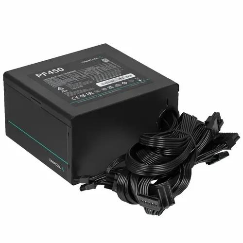 Блок питания Deepcool ATX 450W PF450 80 PLUS Блок питания 20+4pin APFC 120mm fan 6xSATA RTL
