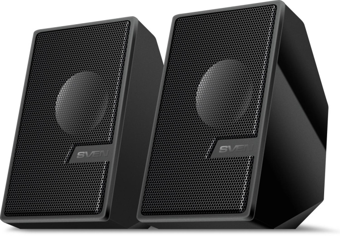 Колонки Bluetooth Sven 340, 2.0, черный [sv-021399]