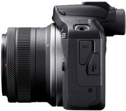 Фотоаппарат Canon EOS R100 черный 24.1Mpix 3" 1080p WiFi RF-S 18-45mm f/4.5-6.3 IS STM LP-E17