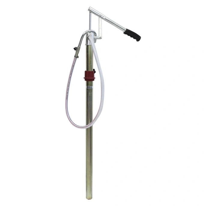 Маслораздаточный ручной насос с лейкой для бочек WIEDERKRAFT WDK-940A